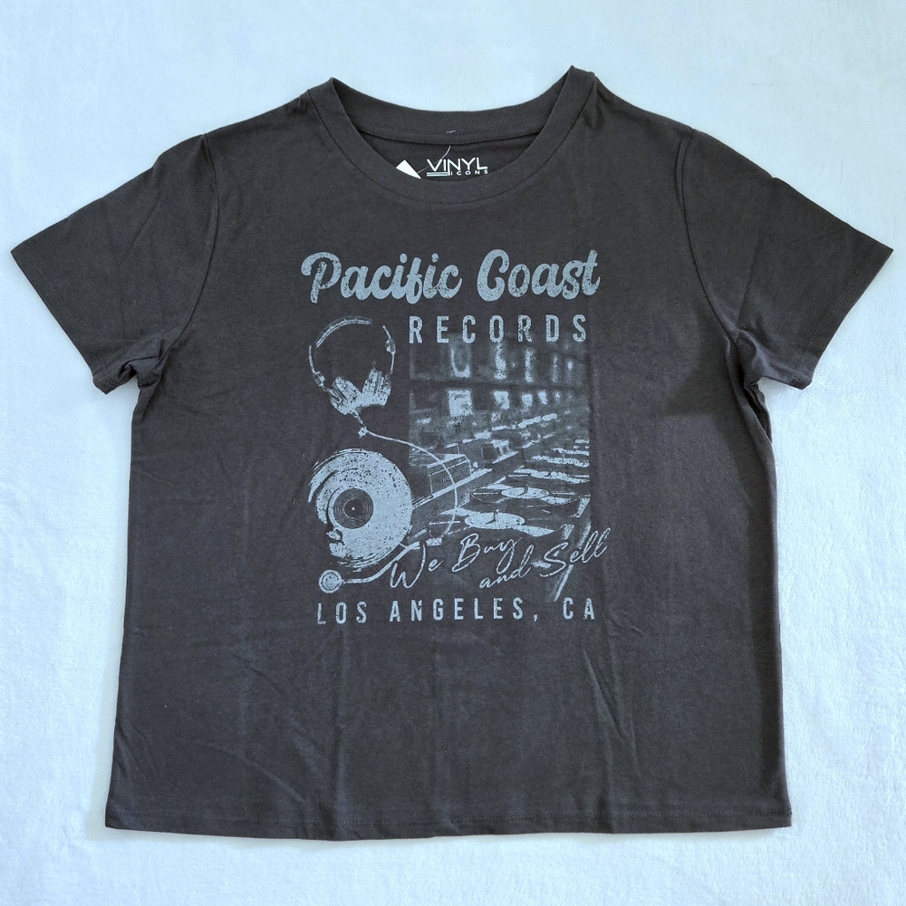 Vinyl Icons "Pacific Coast Records" Graphic Tee👕 - NWT - Picture 1 of 10